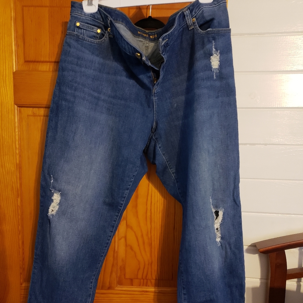 MICHAEL Michael Kors girlfriend style jeans. Size 18W.